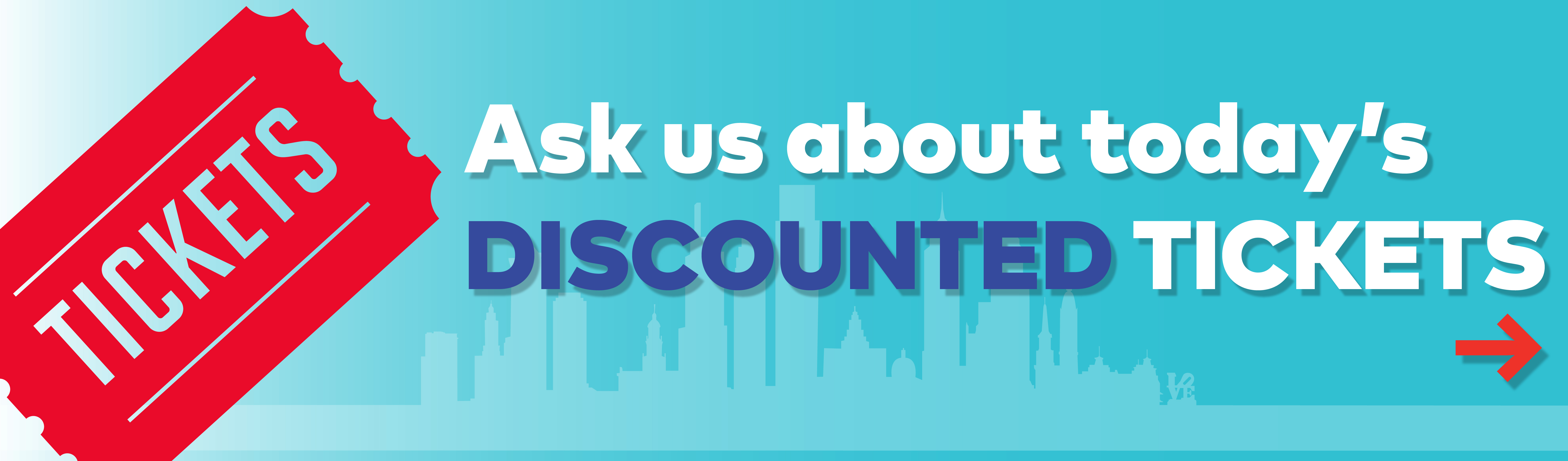 Discounted Tickets Ad Slide