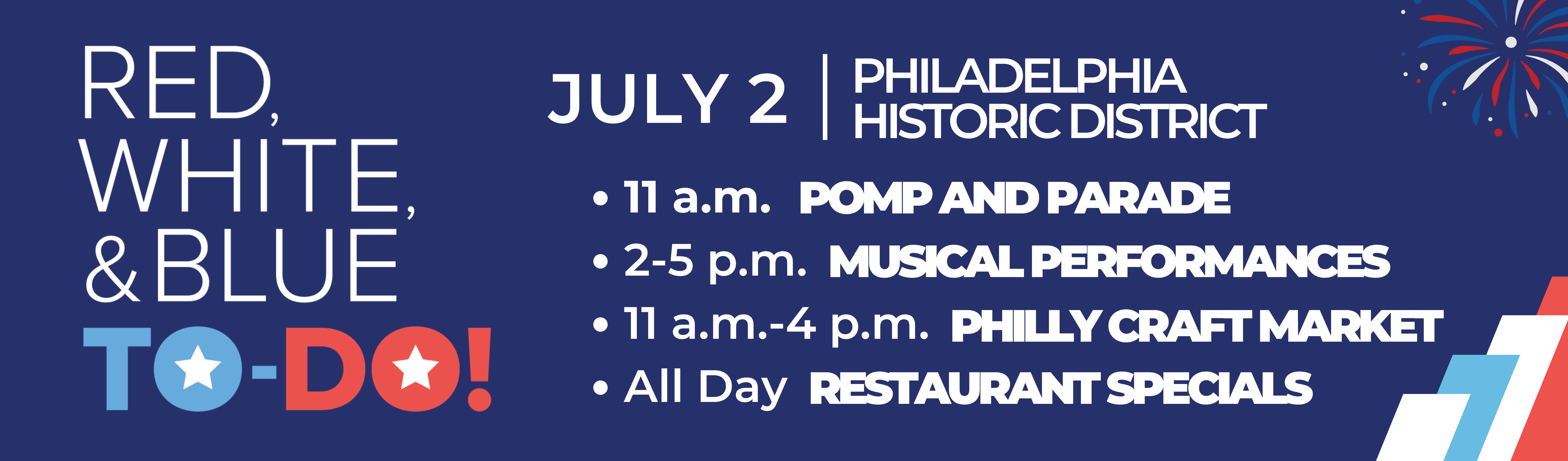 Red, White, Blue To Do June 2024 Ad 