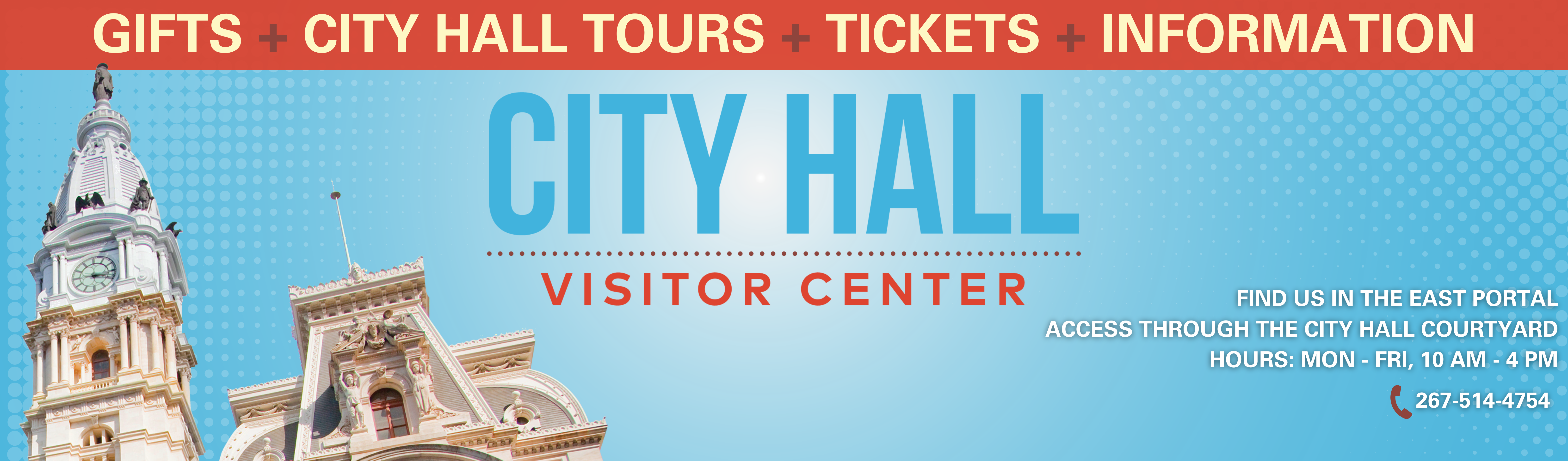 City Hall Visitor Center Ad July 2024