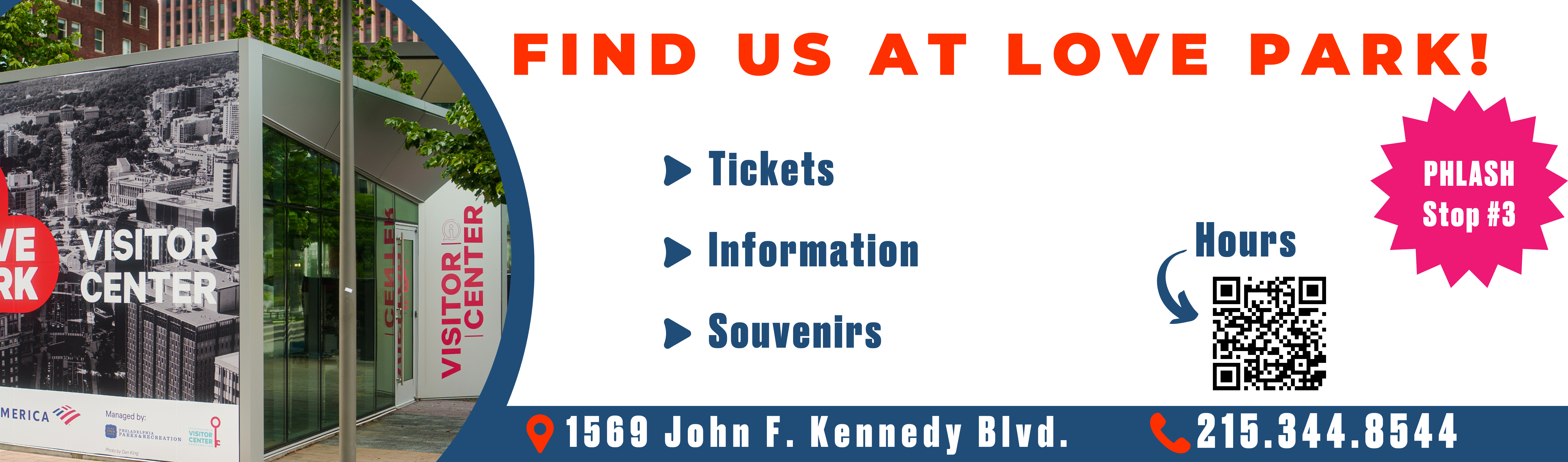 Love Park Visitor Center Ad July 2024