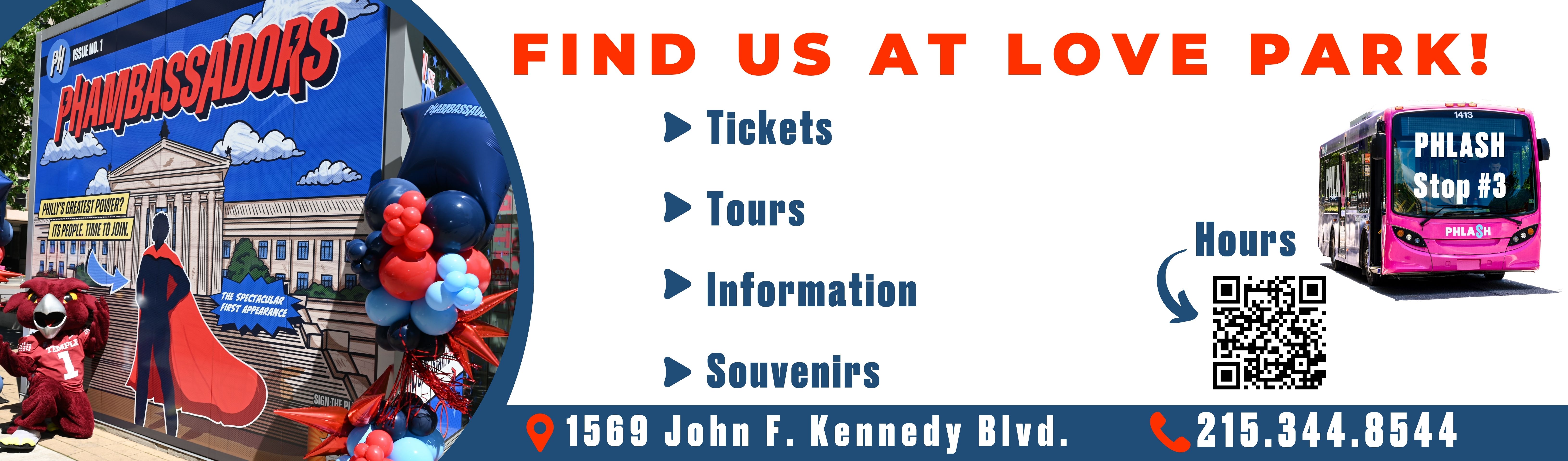 love park welcome wall