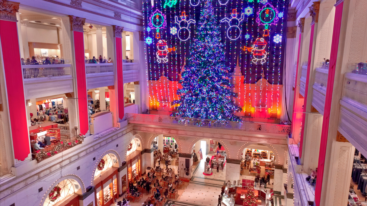 Wanamaker Light Show