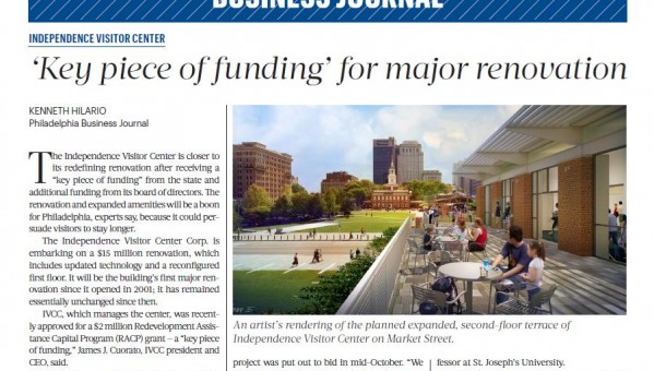 Philadelphia Business Journal article