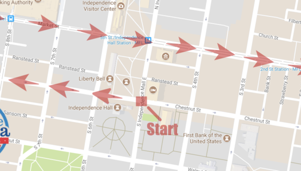 Independence Day Parade Route