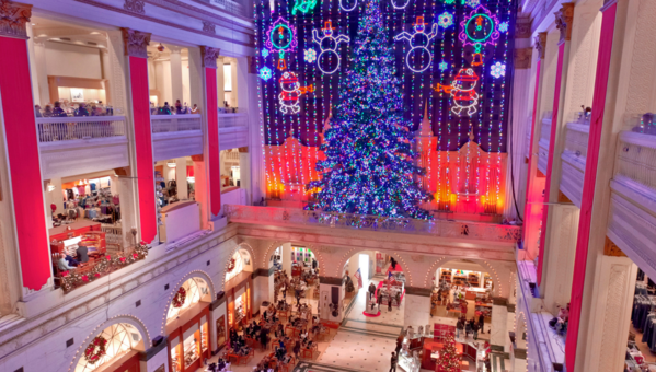 Volunteer for the Wanamaker Light Show & Dickens Village!