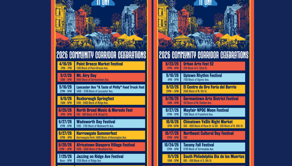 2026 Community Corridor Celebrations Calendar Updated 5-11