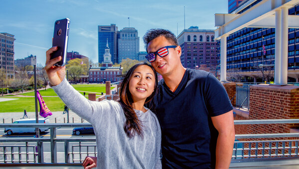 Independence Mall Selfie