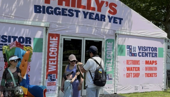 Photo of Visitor Center Tent