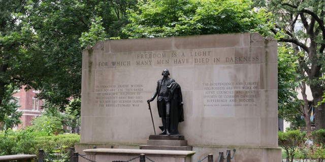 Washington Square Tomb of the Unknown Soldier of the American Revolution