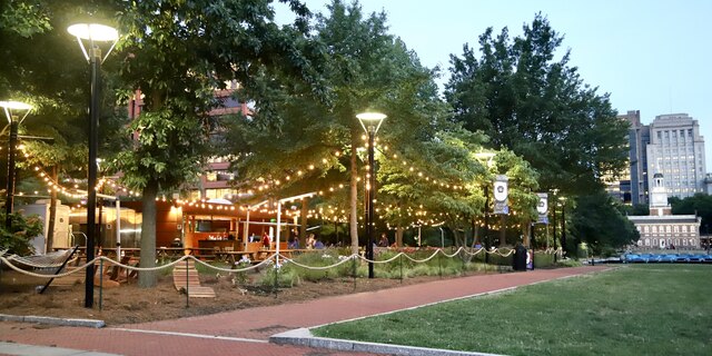 Liberty Garden independence mall