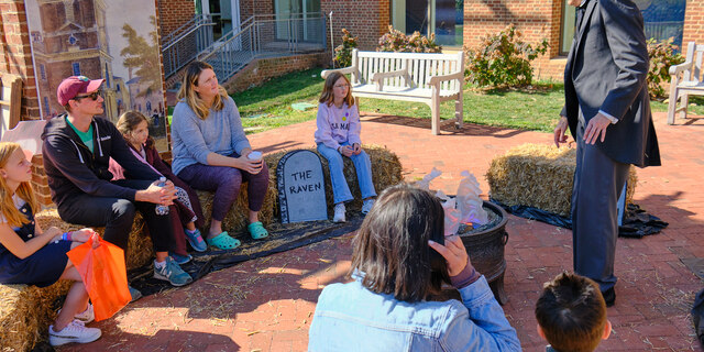 halloween in the historic district