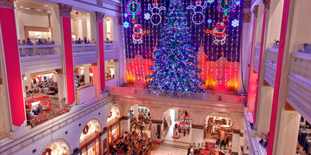 Wanamaker Light Show