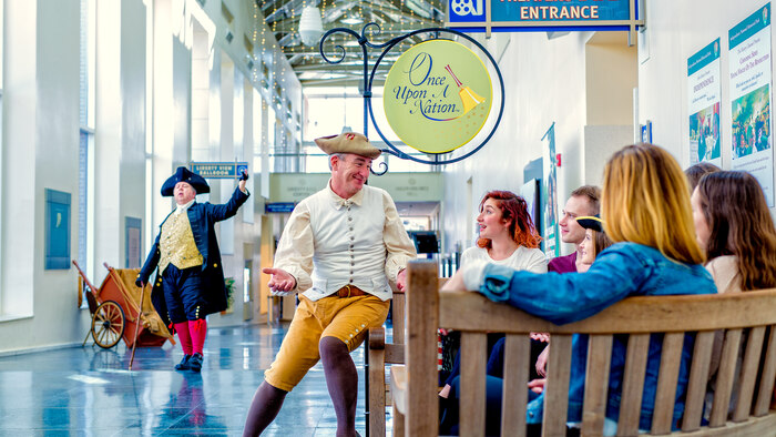 Once Upon a Nation Storytelling Bench